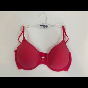 NEW Natori Pink Thin Strap Underwire Bra 34B